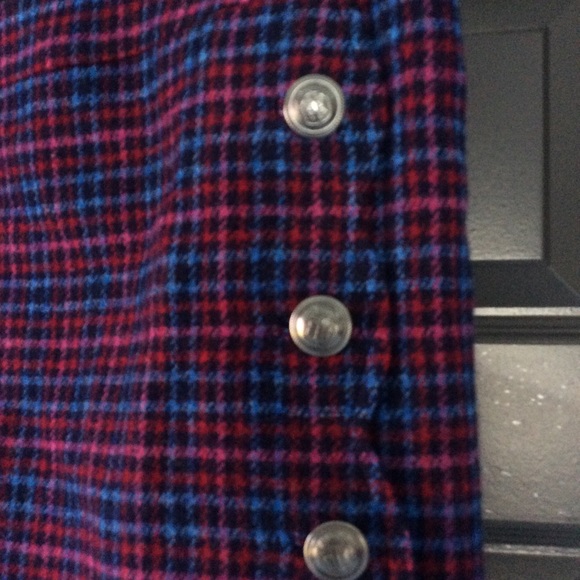 NWOT Talbots Faux Wrap A-Line Plaid Skirt - Picture 10 of 10